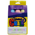 4" 3 Piece Jumbo Chalk in Box